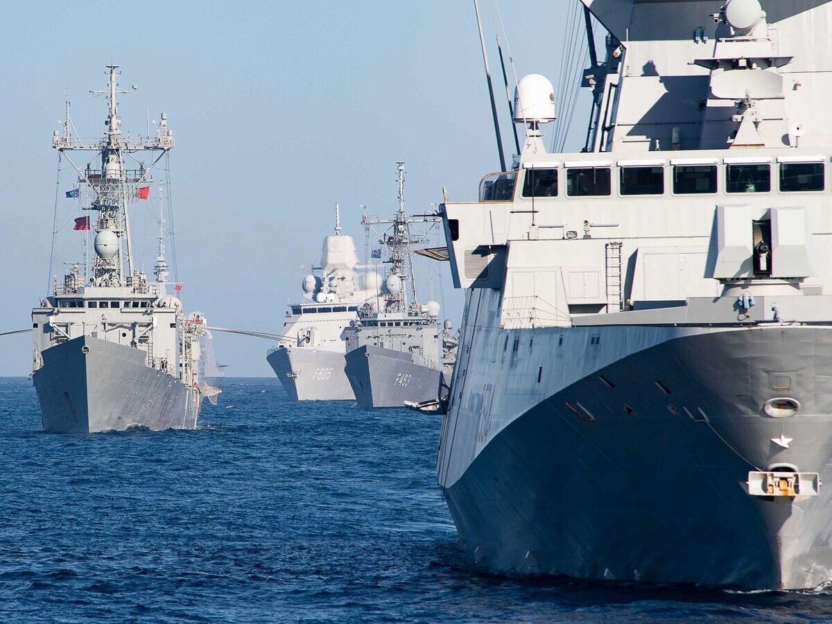    Корабли НАТО, вошедшие для учений в Черное море© Фото : страница Canadian Armed Forces Operations в Twitter