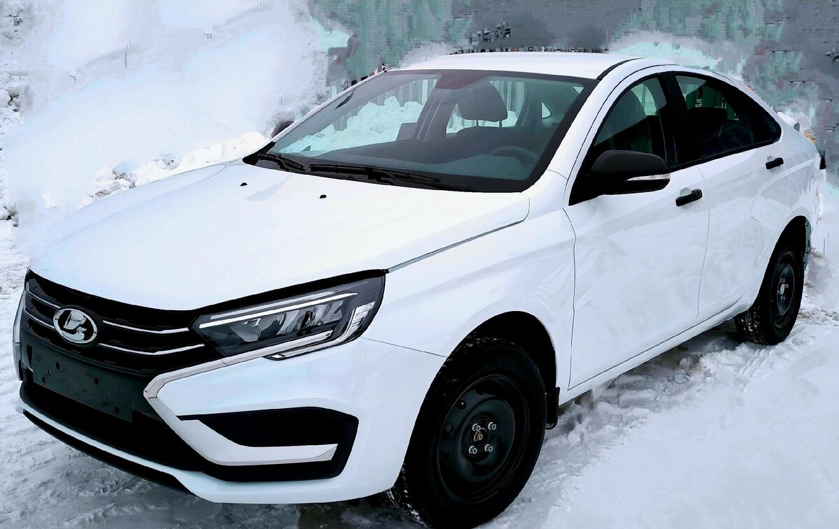 Lada Vesta 159 зима