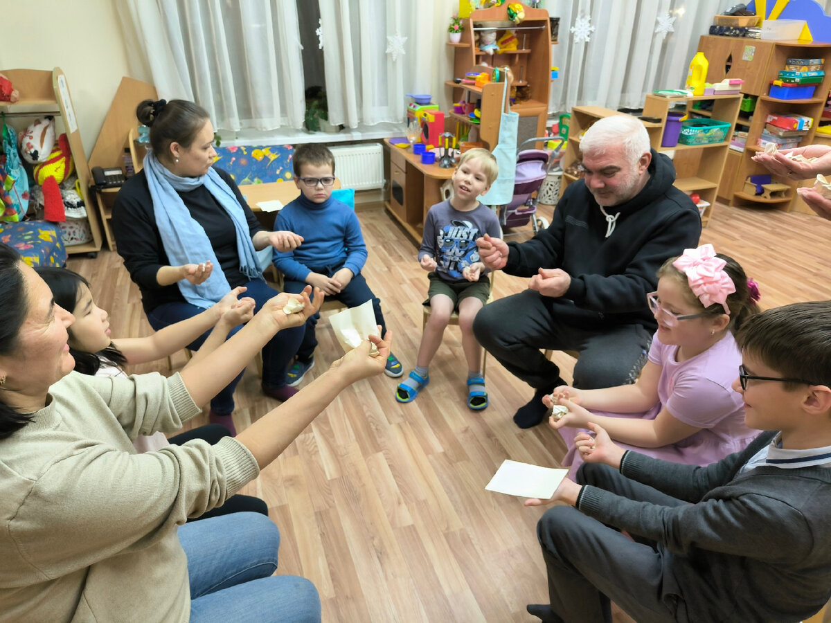 Впервые в детский сад