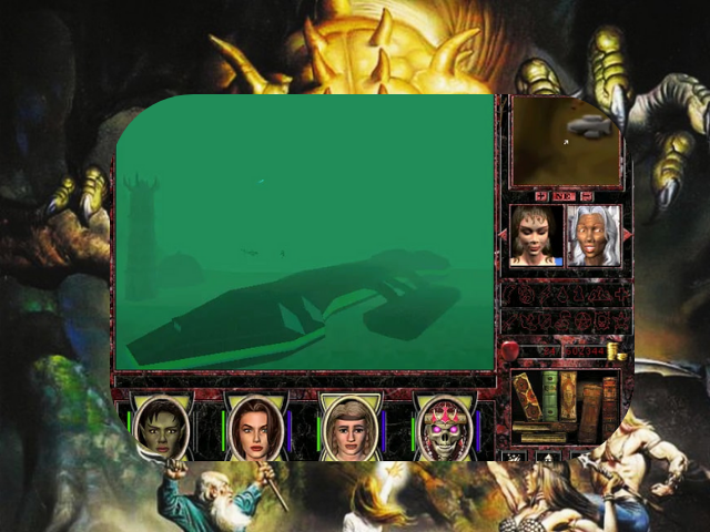 Корабль пришельцев "приводнился" на глубине