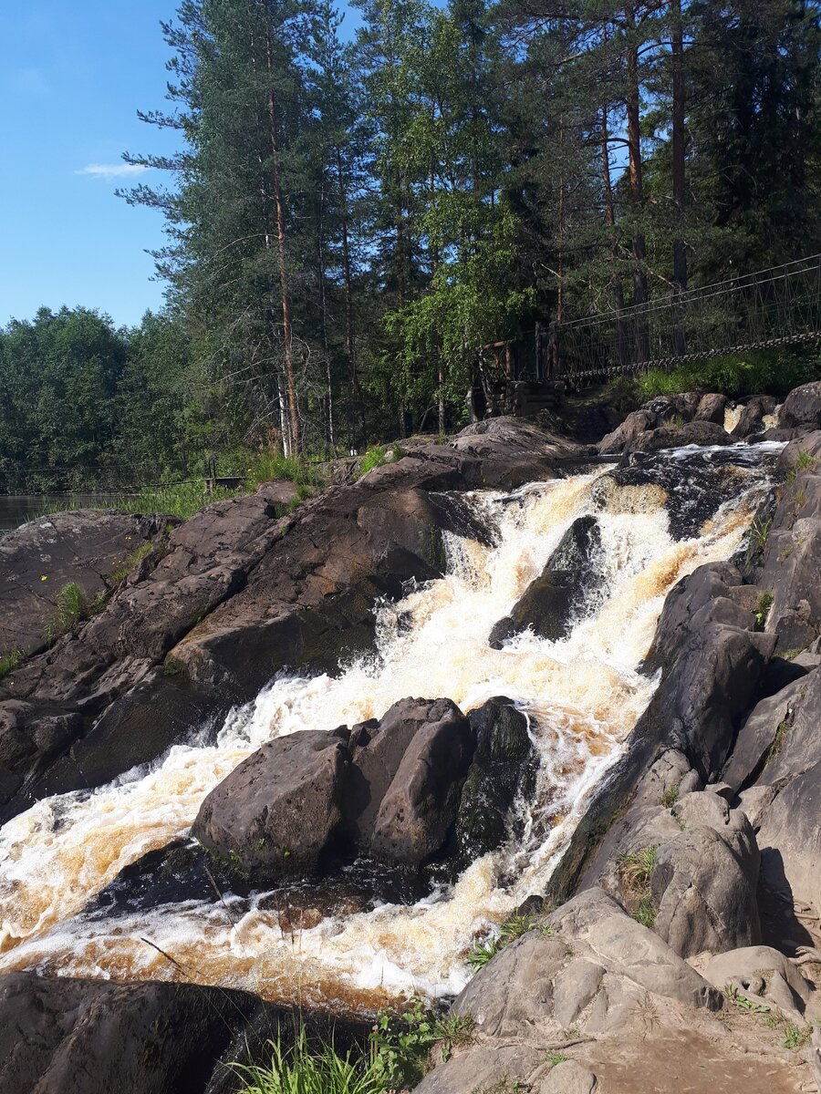 Рускеальские водопады