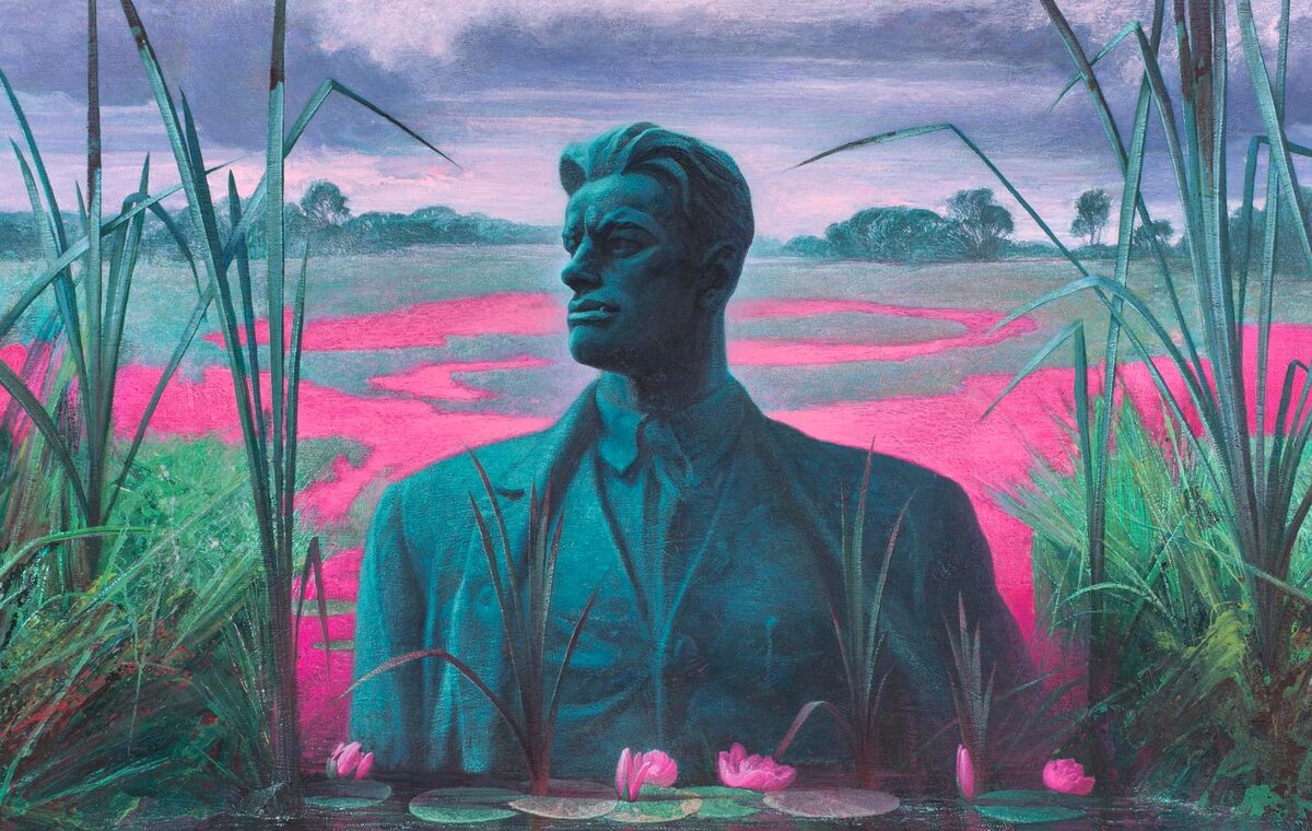 Егор Кошелев. «Болотный маяк», 2022. Предоставлено галереей Ovcharenko., фото:пресс-служба выставки