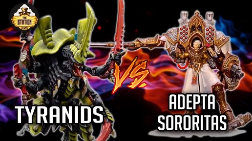 Tyranids vs Adepta Sororitas I Battlereport | 2000pts I Warhammer 40000