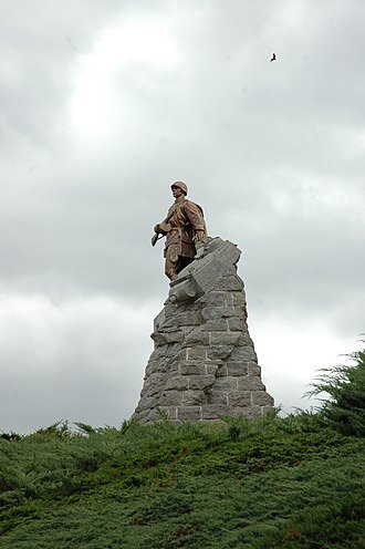 Памятник советским воинам на Зееловских высотах работы Л. Е. Кербеля 