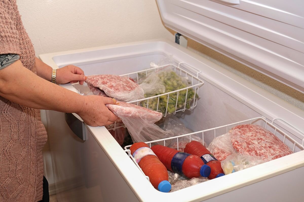 Большой морозильник сделает жизнь удобной и поможет сохранить продукты свежими📷    морозильник
