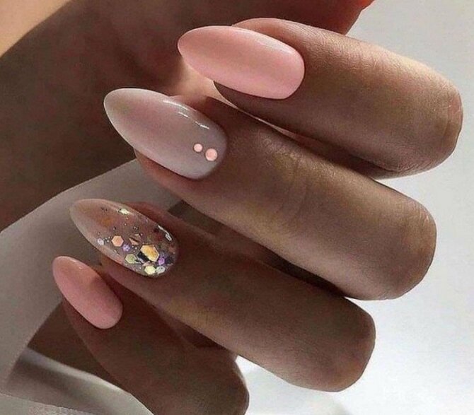 Базы Iva Nails персикового цвета