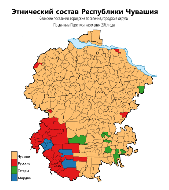 Какая плотность населения в чувашской республике