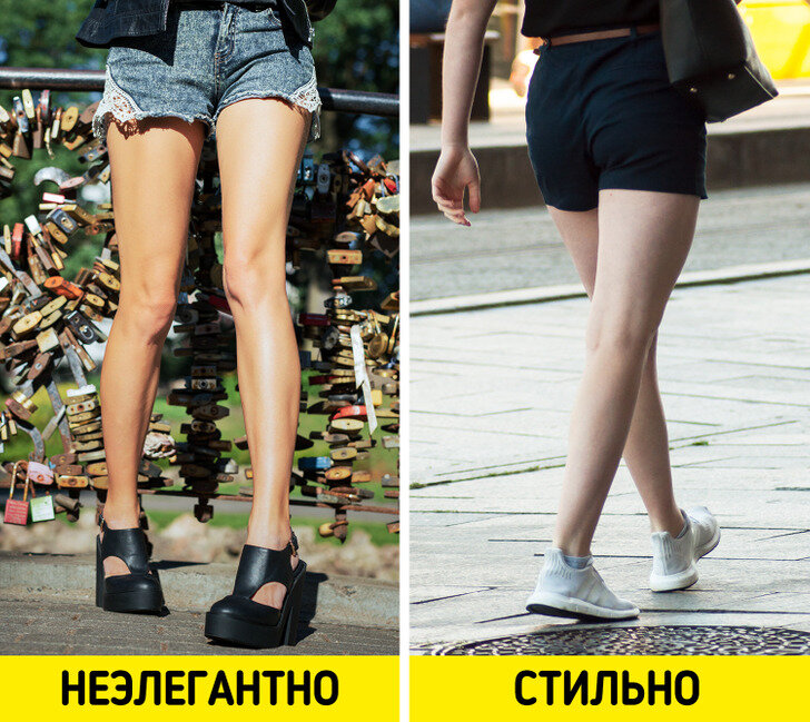 шорты одевают или надевают. шорты хорошие и плохие. шорты одевают или надевают. уличная мода шорты. неудачно одетые шортики.