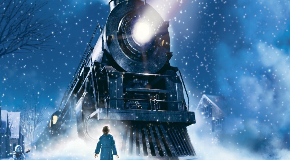     Постер мультфильма «Полярный экспресс» (2004)