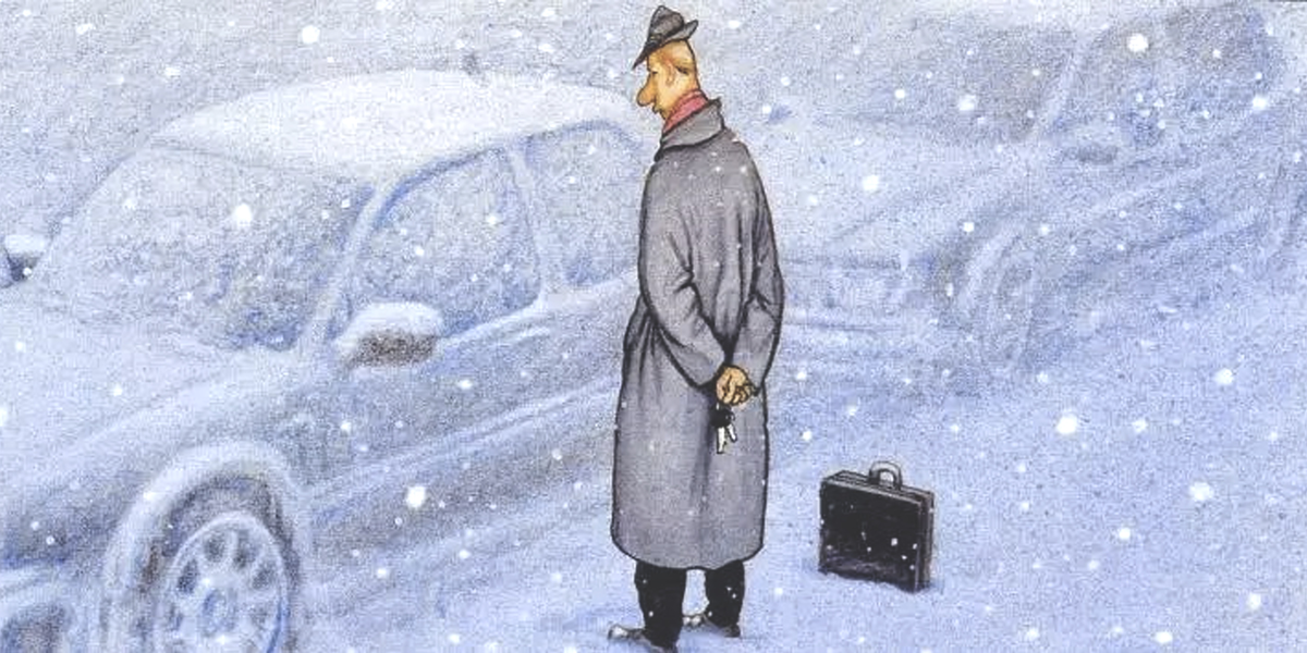Автомобилист зимой