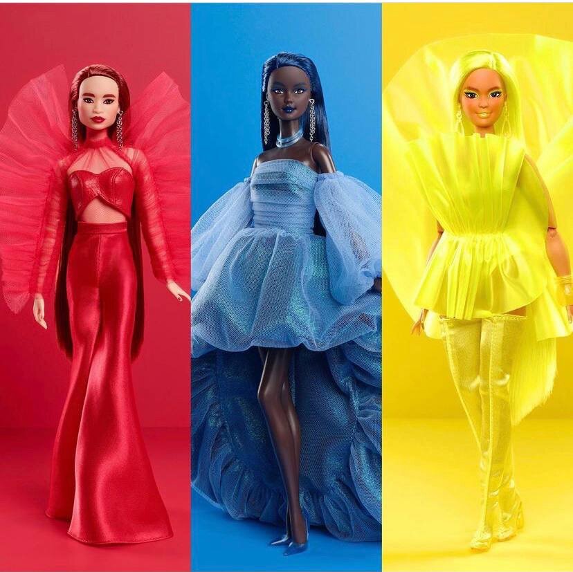 Chromatic Couture series - RED - BLUE - YELLOW