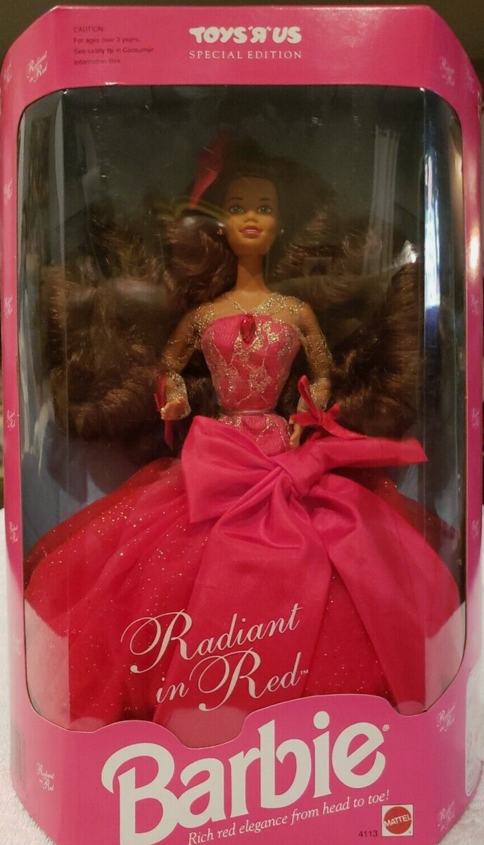 Radiant in red barbie 1992 sale