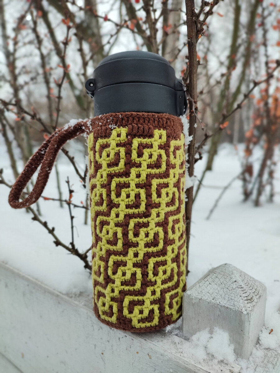 Называю этот чехольчик "Фисташковый шоколад")))