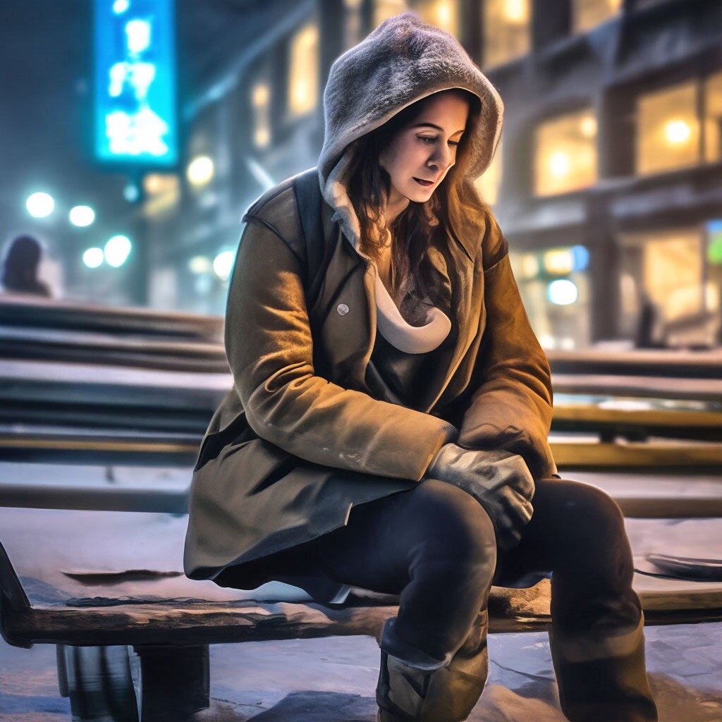 Некоторые люди проводят годы на скамейке, на улице, в полном одиночестве.