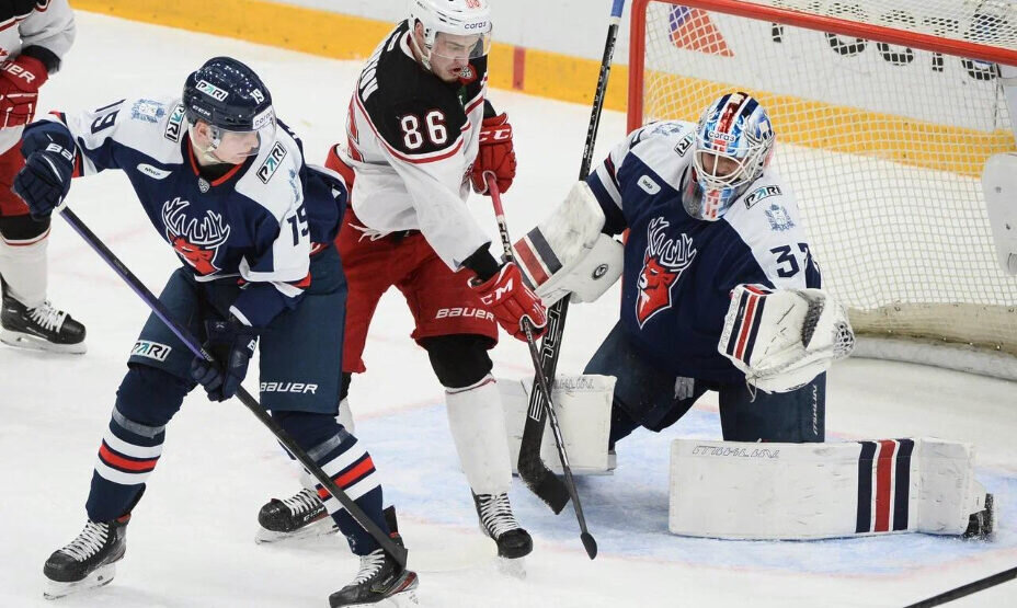    «Витязь» огорчил не только «Торпедо». Фото: соцсети ХК «Витязь»