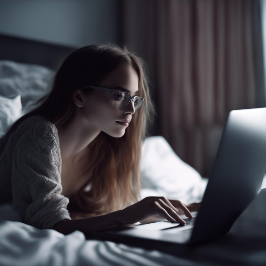 Лежа работать, конечно, удобно, но что потом "скажет" спина?