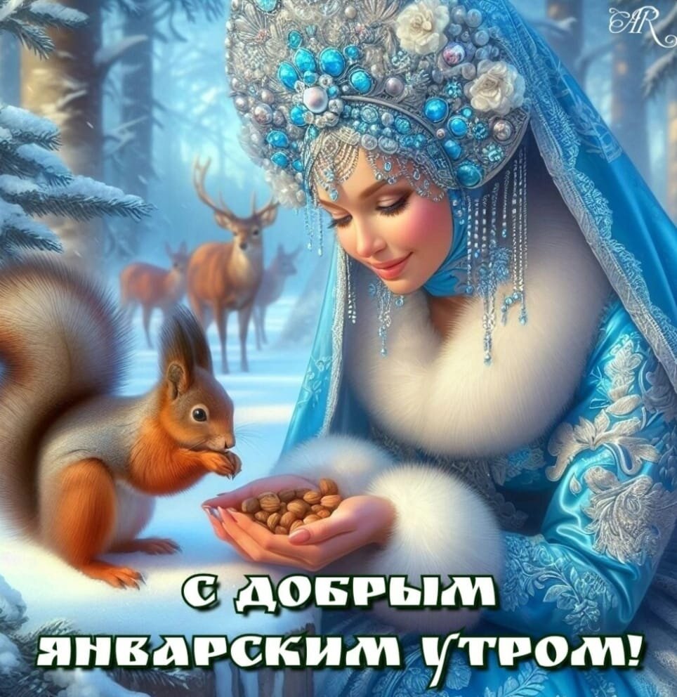 Доброе утро мир вашему дому зимние. Доброе утро мир вашему дому зимние
