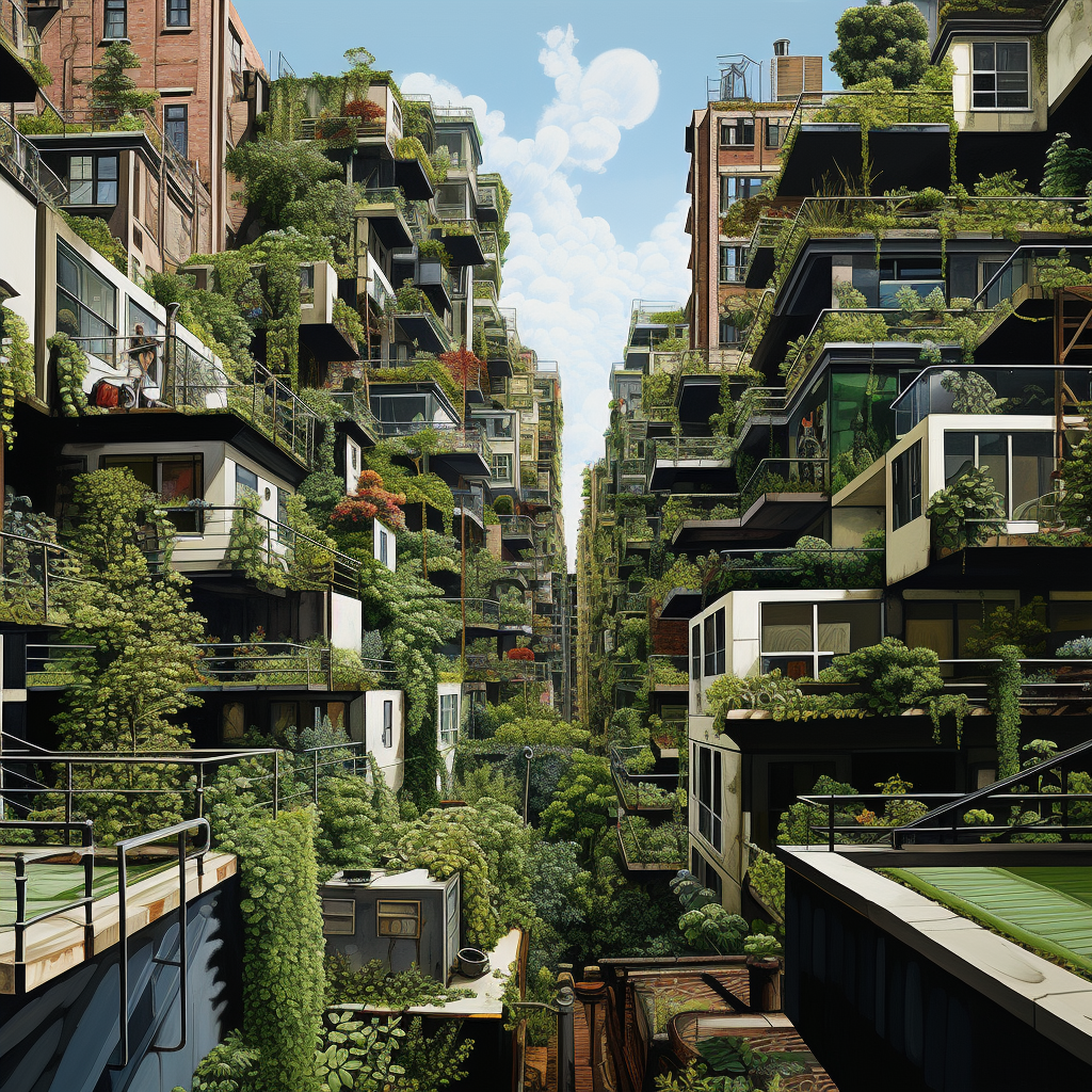  Сегодня мы хотим рассказать вам о футуристической тенденции в ландшафтном дизайне – сады на крышах и вертикальное озеленение.-2