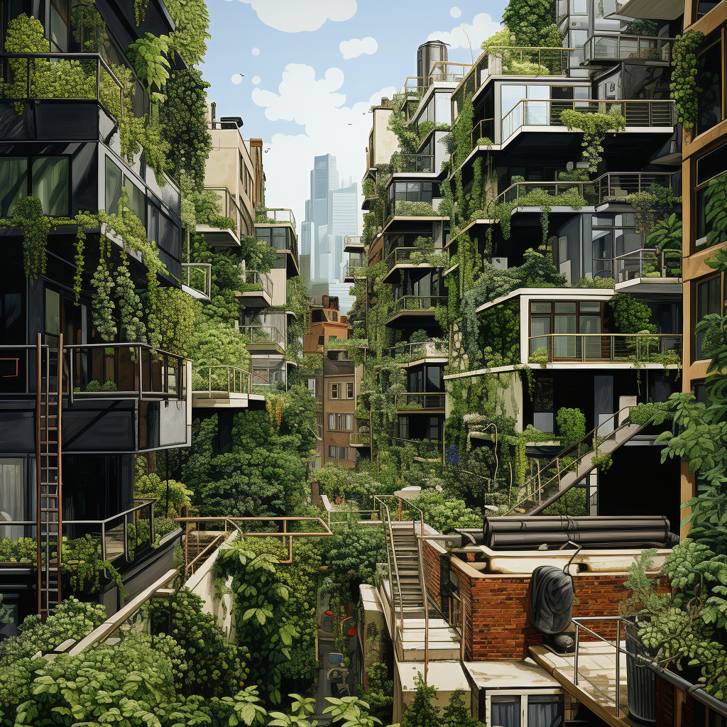  Сегодня мы хотим рассказать вам о футуристической тенденции в ландшафтном дизайне – сады на крышах и вертикальное озеленение.