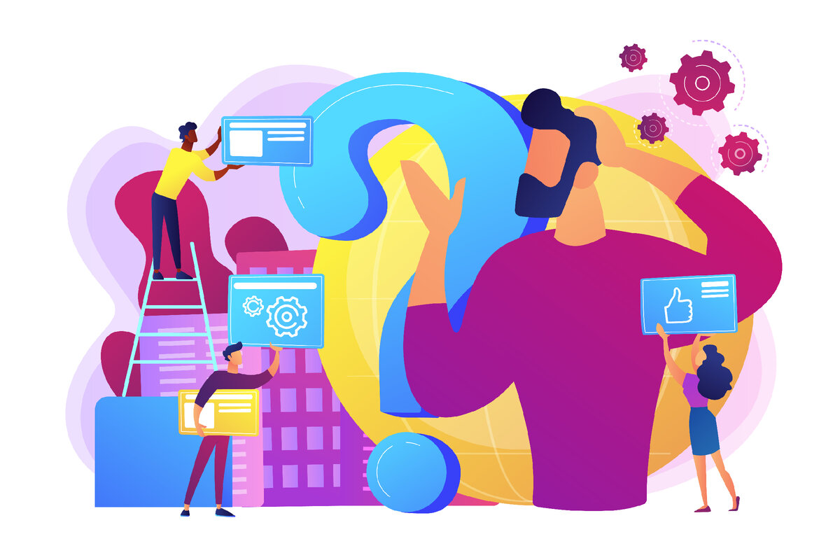 Изображение от Freepik: "Как правильно задать вопрос?"