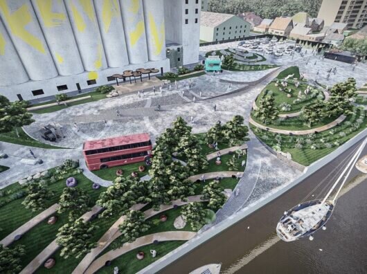    В Ростове в мае откроют новый парк «Мельник» на месте мукомольного завода //Фото телеграм-канал "Тютина"