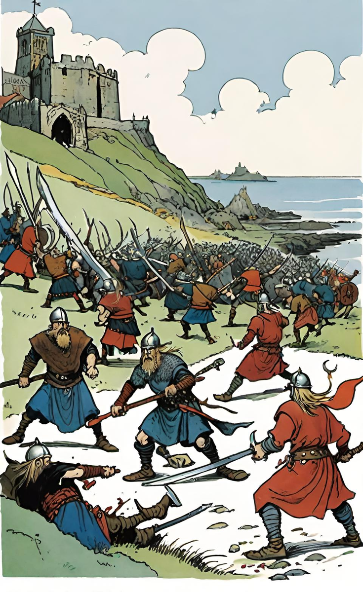 Викинги нападение