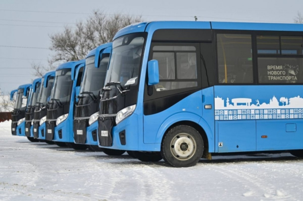    Шесть новых автобусов вышли на маршруты Уварово на Тамбовщине