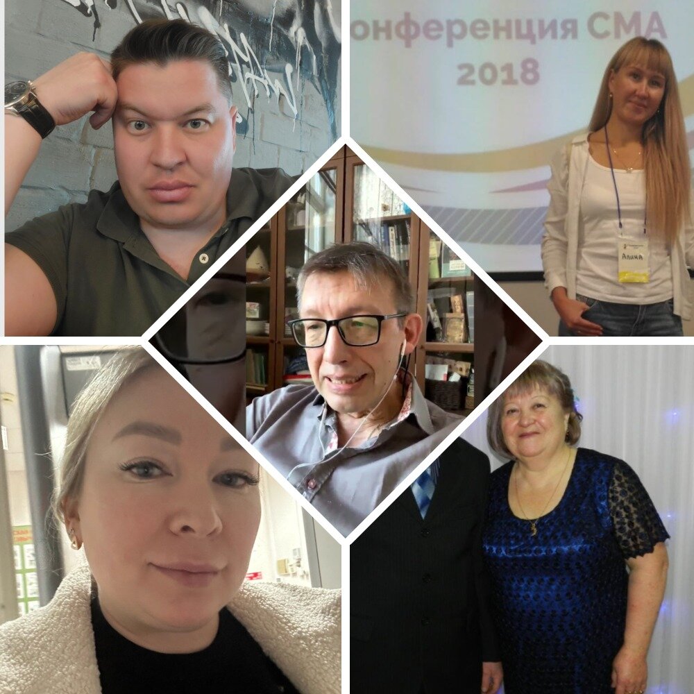 Мой коллаж: Курмышкин и странные люди из башкирского города Учалы, которые получали деньги петербургского фонда