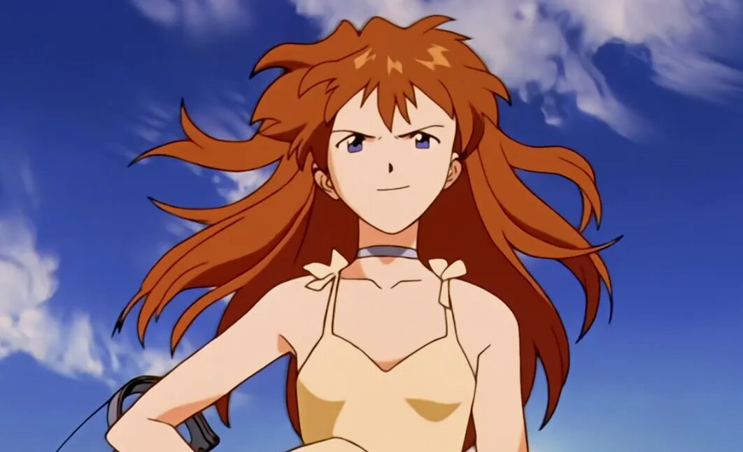 Кадр из аниме «Евангелион»   📷