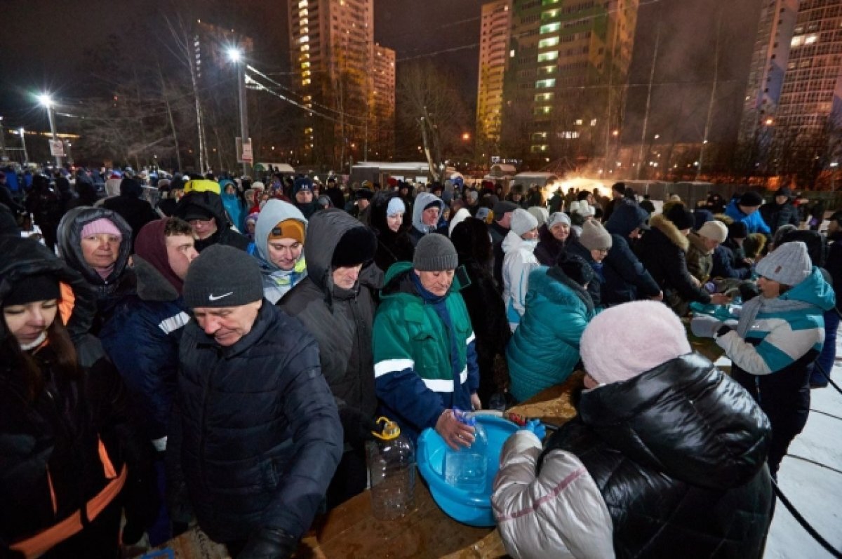   Сотни православных пришли на праздник Крещения Господня на ГПЗ в Пензе
