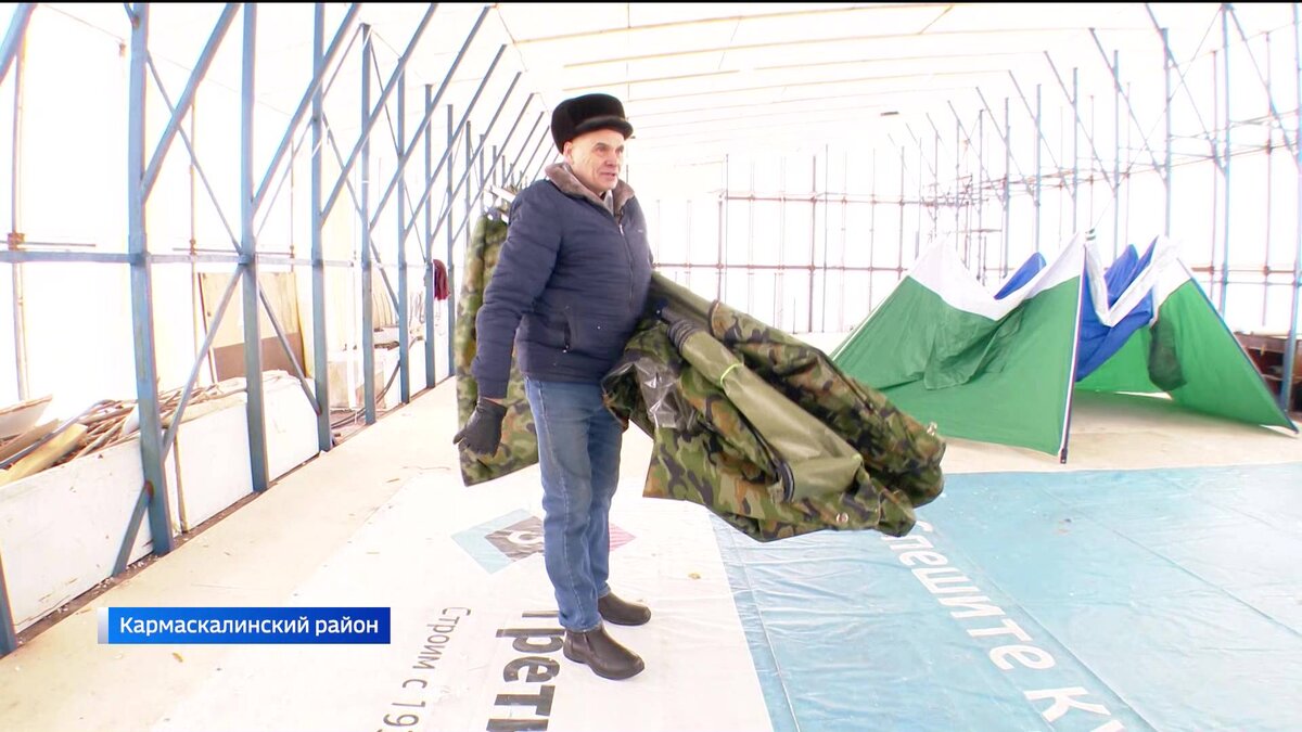    Изобретатель из Башкирии запатентовал тентовые палатки, аналогов которым нет в мире