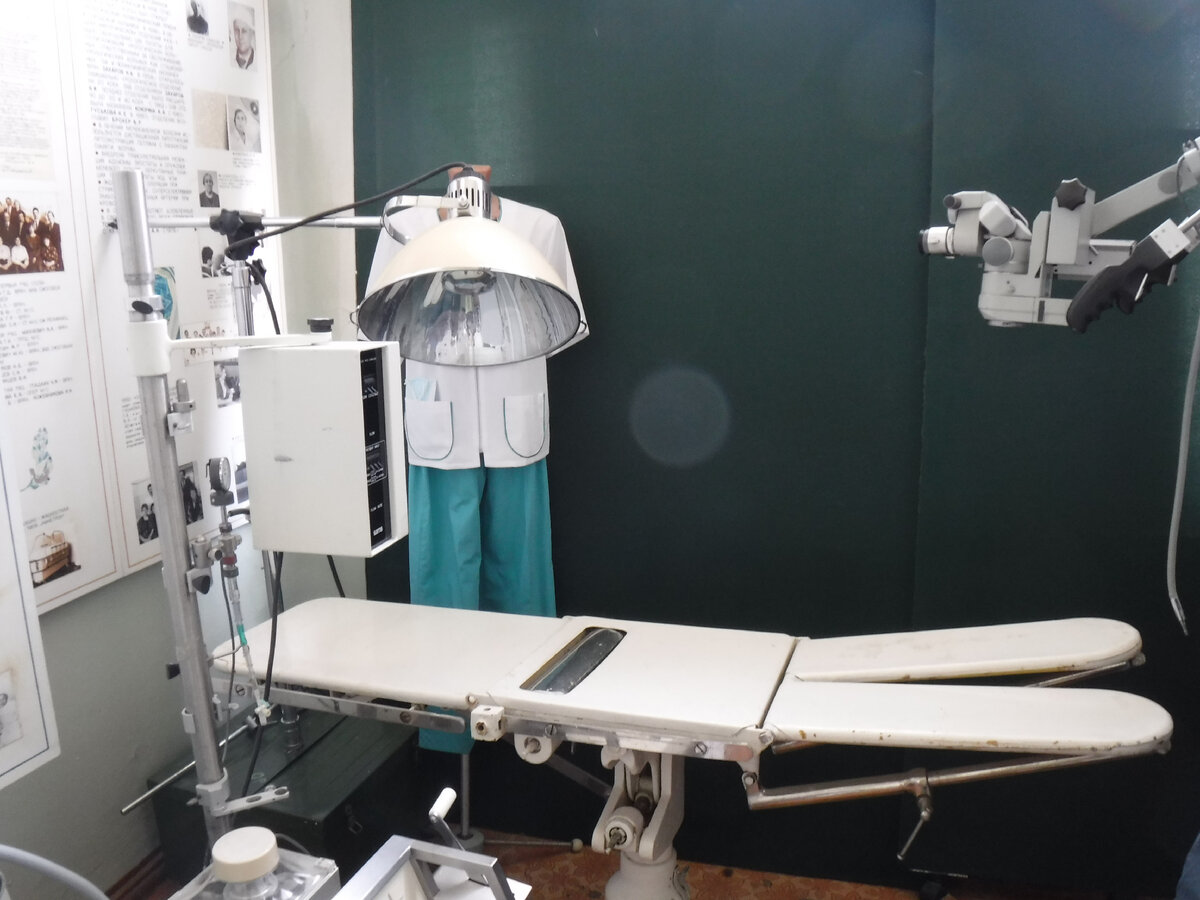 Воссозданная операционная. Фото Андрея Мужщинского.