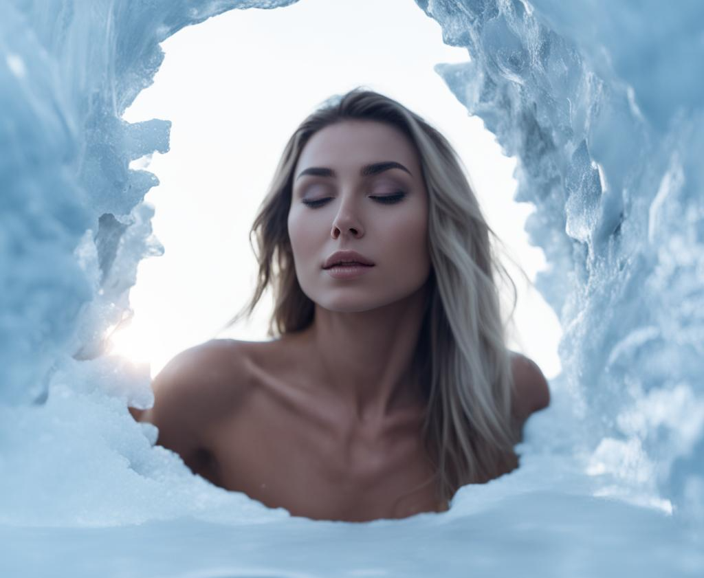 Вероятно, те, кто купаются во льдах и ледяной воде, полагают, что это очень красиво и полезно для здоровья