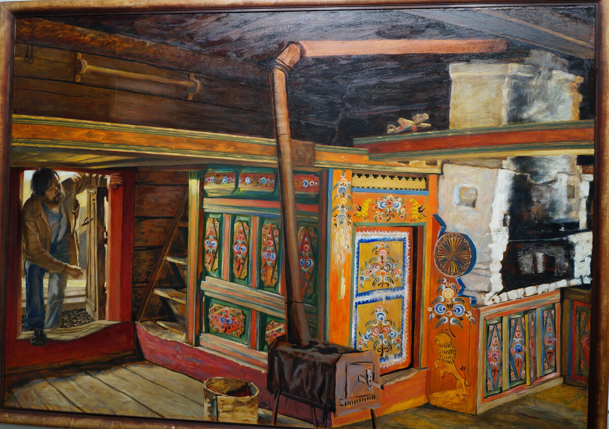 Виктор Харлов. Русиновский дом. 2010г. Холст, масло.