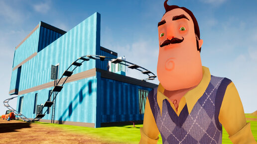 ШОУ ПРИВЕТ СОСЕД!ВАСИЛИЧ НЕ МАШИНА,А ПОЕЗД!ИГРА HELLO NEIGHBOR ПРОХОЖДЕНИЕ МОДА KOWALSKI NEIGHBOR!