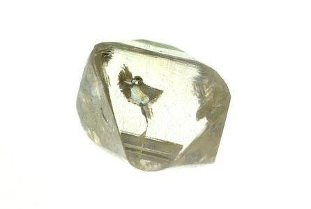 "Синичка" внутри алмаза