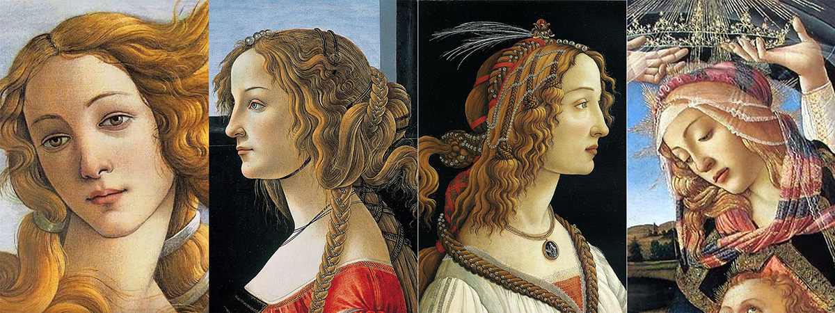 Образ Симонетты Веспуччи на картинах Сандро Ботичелли