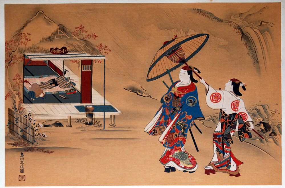 Фото из открытых источников. Японская цветная гравюра