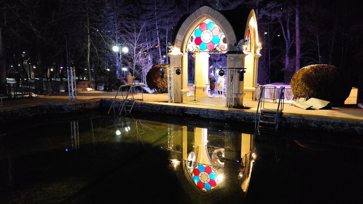 Место для Крещенских купаний в Кисловодске. Фото: Кирилл Полиенко/Polienko: путешествуем вдвоём