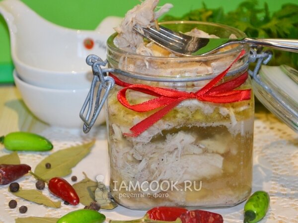 Домашняя тушенка из курицы