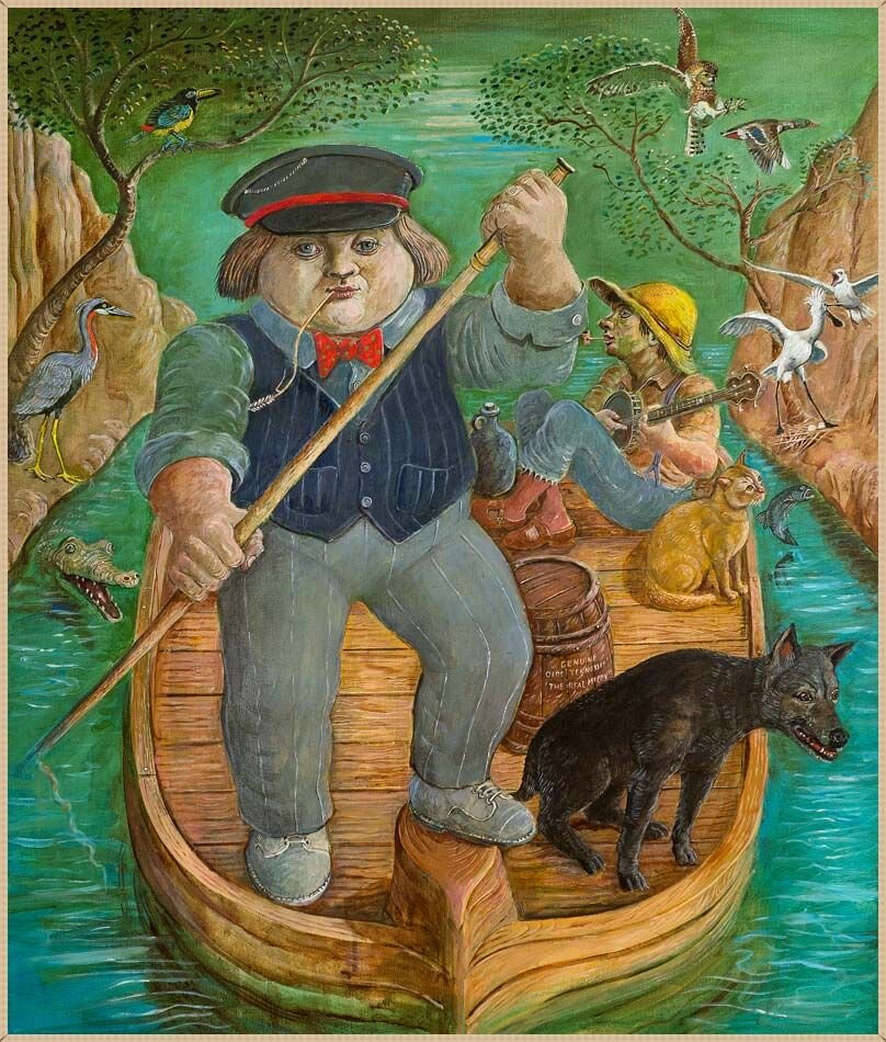 © Джон Джонстон (John Johnstone). В лодке