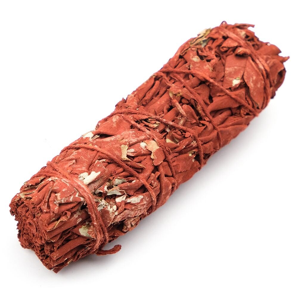 Белый Калифорнийский шалфей с Кровью Дракона. Фото: gangotri.ru