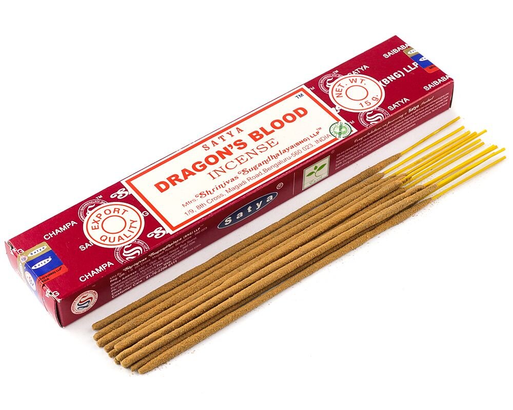 Индийские благовония кровь Дракона. Фото: gangotri.ru