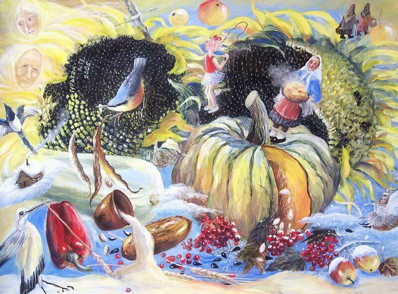 Художник Александра Гурьева-Сажаева