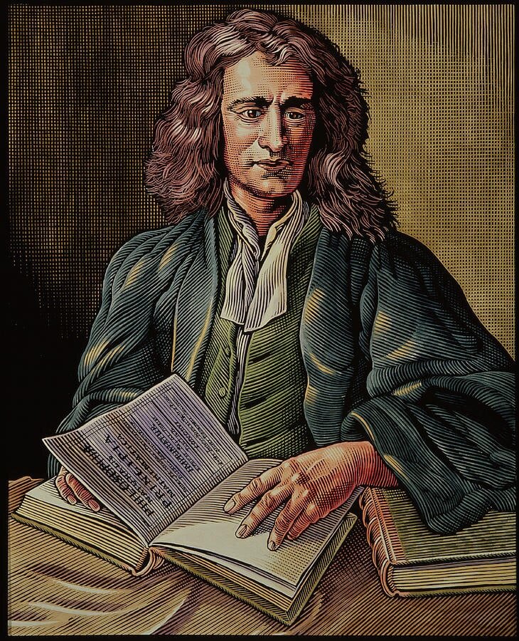 Исааком Ньютоном (1642 – 1726)..