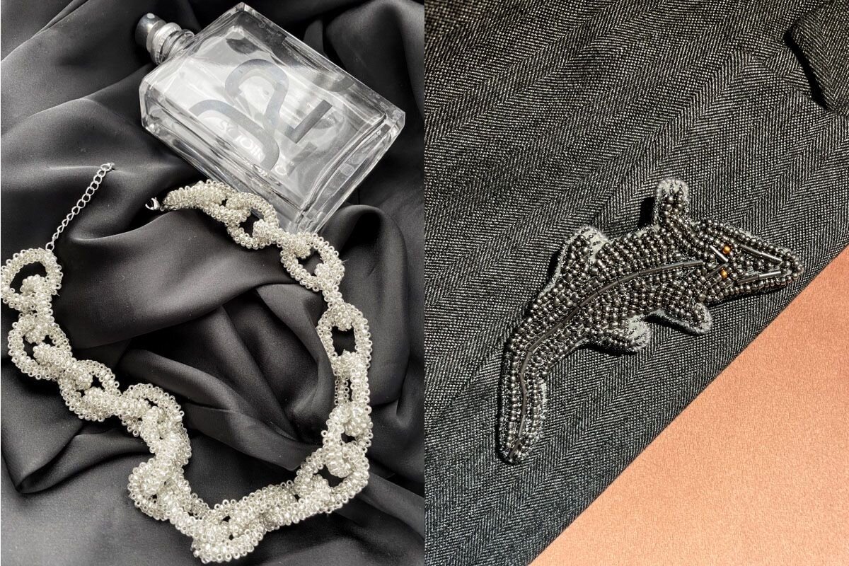 Украшение, сделанное своими руками — это и гордость, и память, и красота📷    из бисера своими руками
