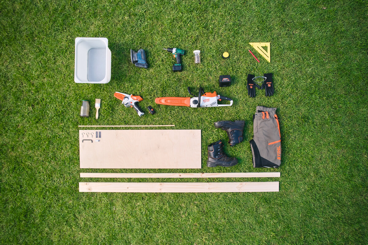 Все инструменты и материалы для работы