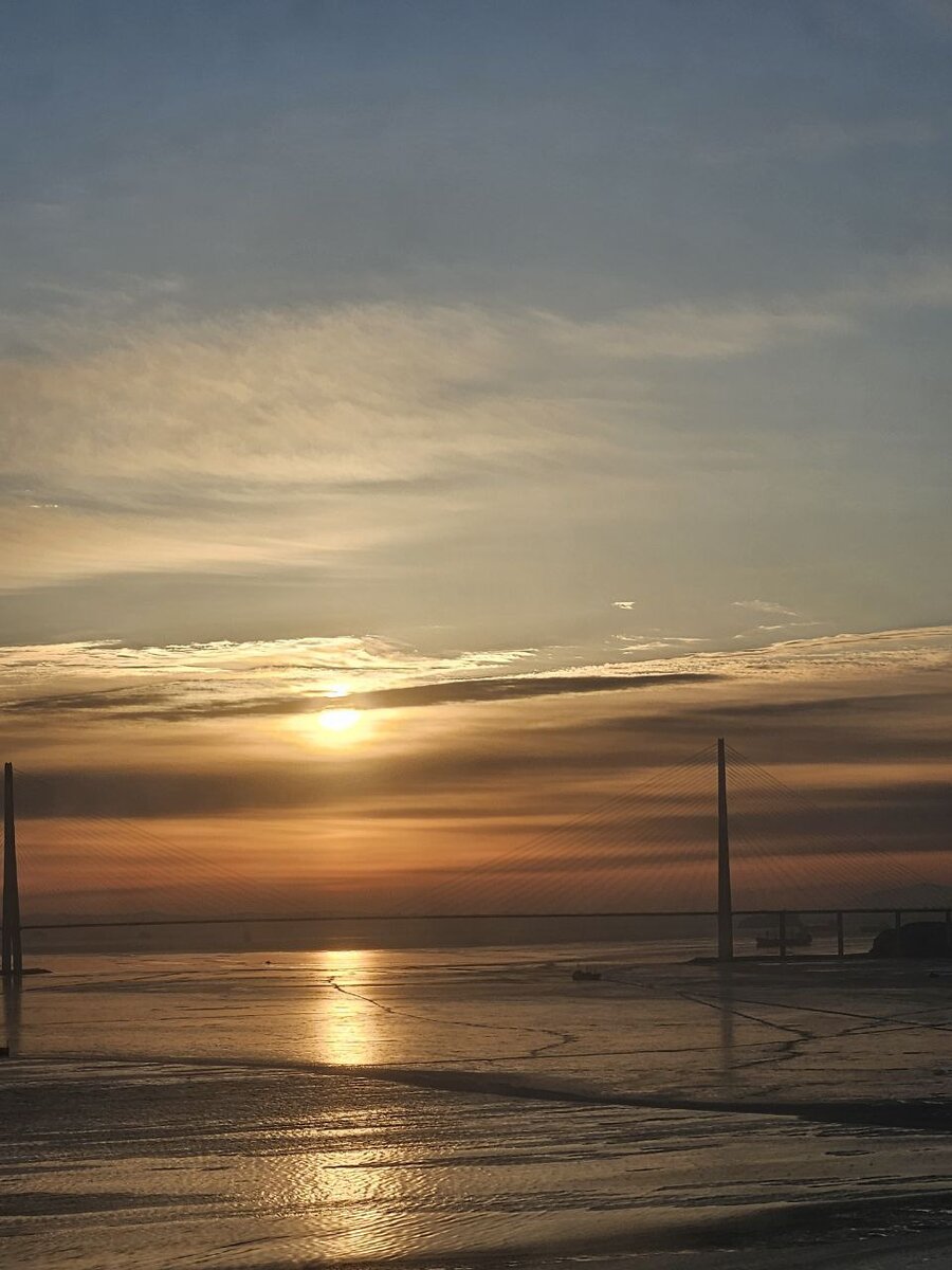 Рассвет во Владивостоке. Фотографии от Ариши.