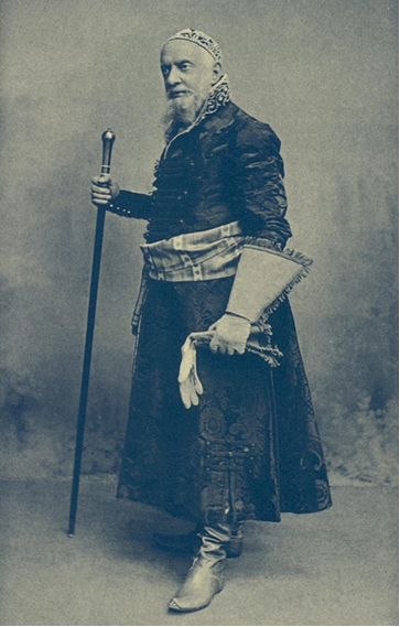 И.А. Всеволожской в домашнем кафтане боярина XVII века на костюмированном балу в Зимнем дворце. Санкт-Петербург, 1903 год  Bibliothèque nationale de France  