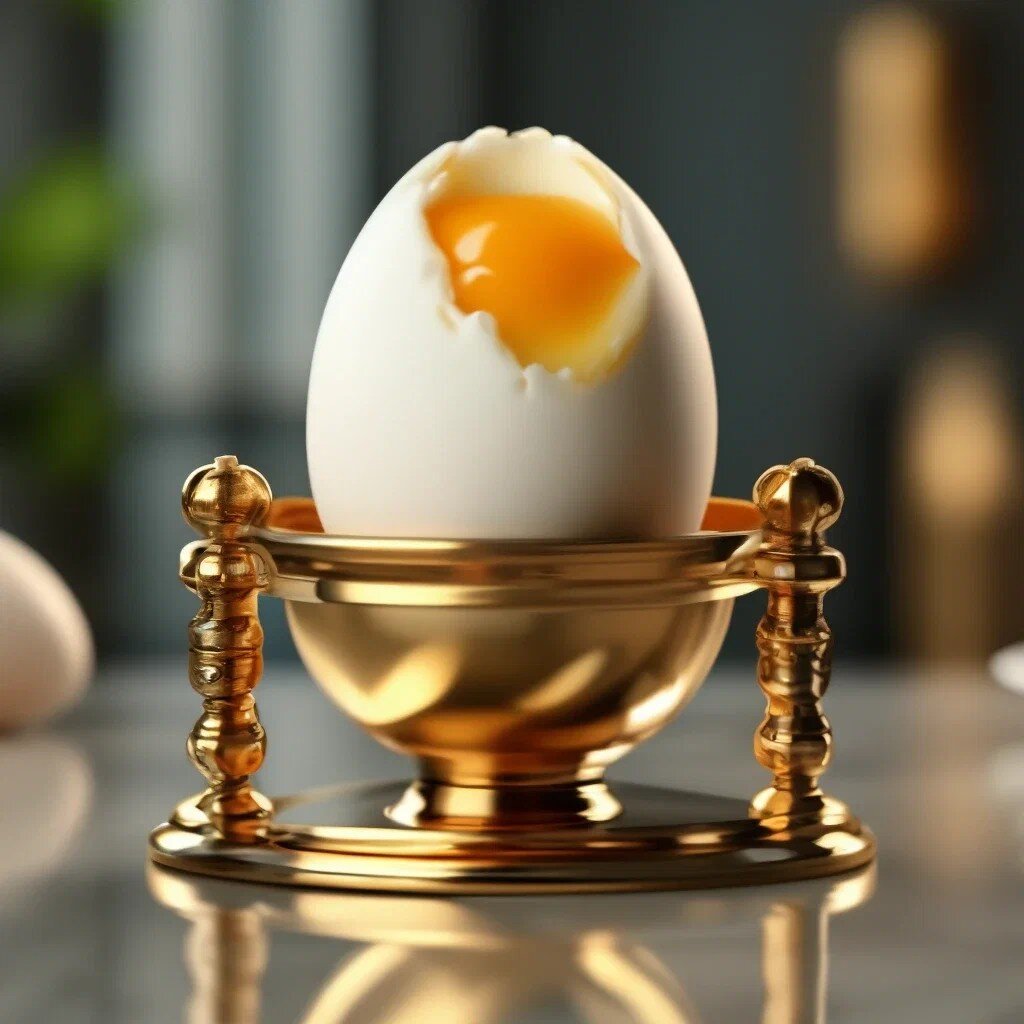 яйцо, сваренное всмятку